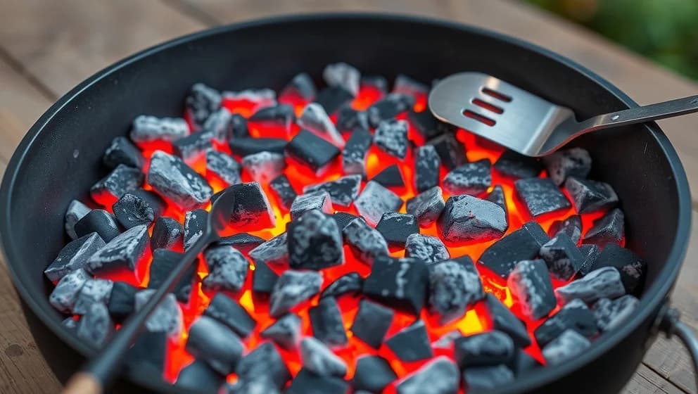 Hur får du bra glöd på grillen