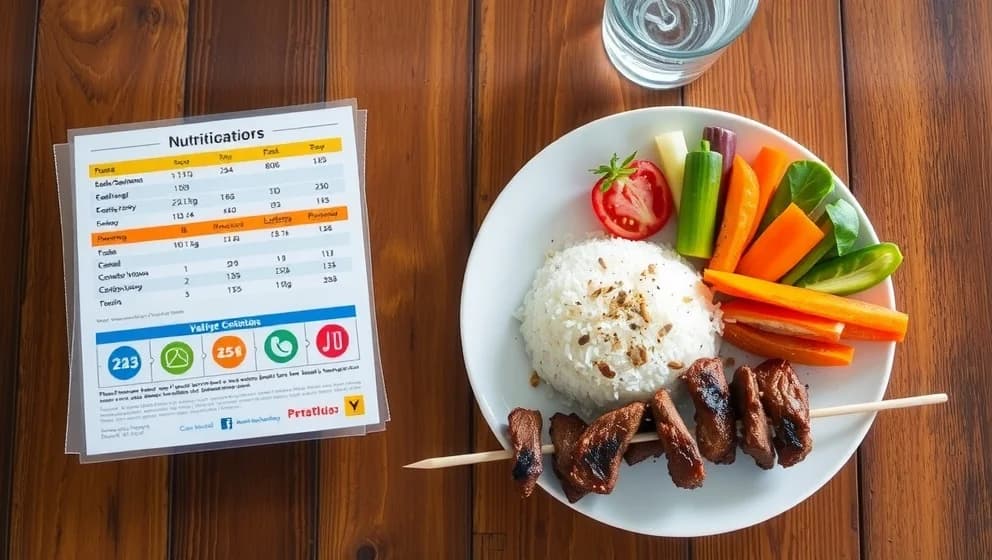 Hur många kalorier är det i en kebabtallrik