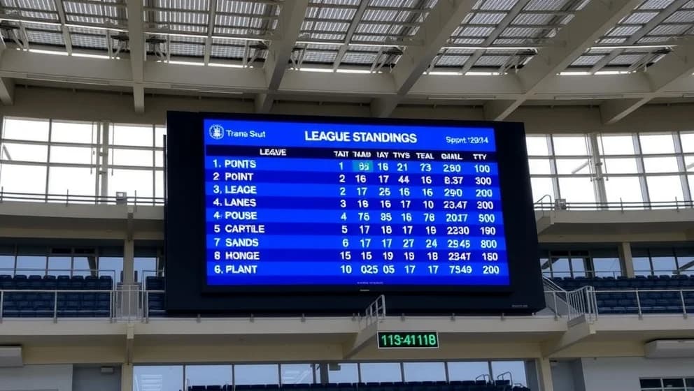 Poängställning i IFK Värnamo nu