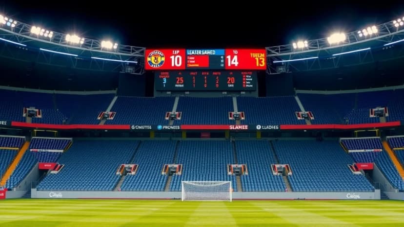 Poängställningen i Man City denna säsong