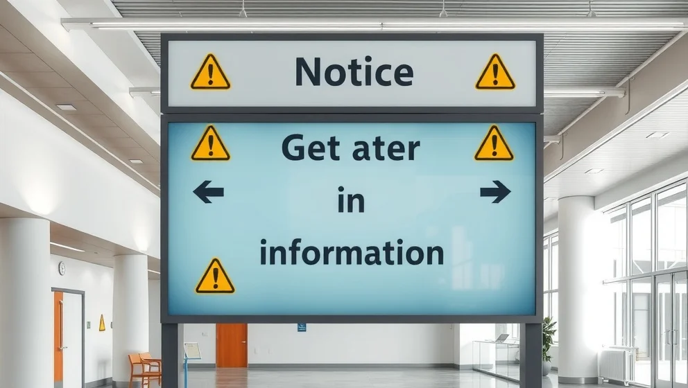 Viktigt meddelande till allmänheten