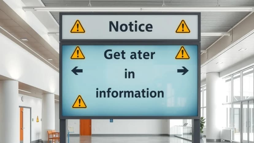 Viktigt meddelande till allmänheten